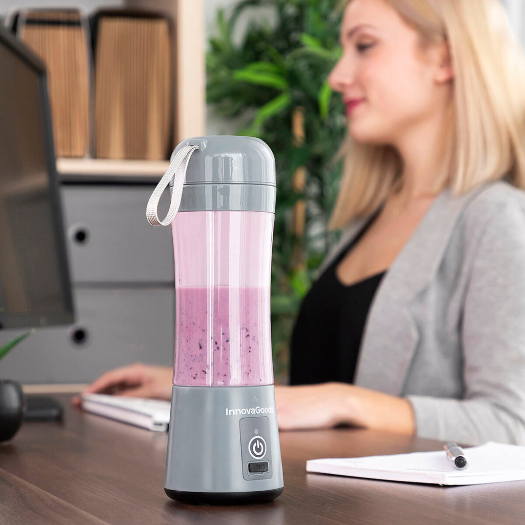 Innovagoods Wiederaufladbarer Tragbarer Standmixer Mit Becher Shakuit Innovagoods