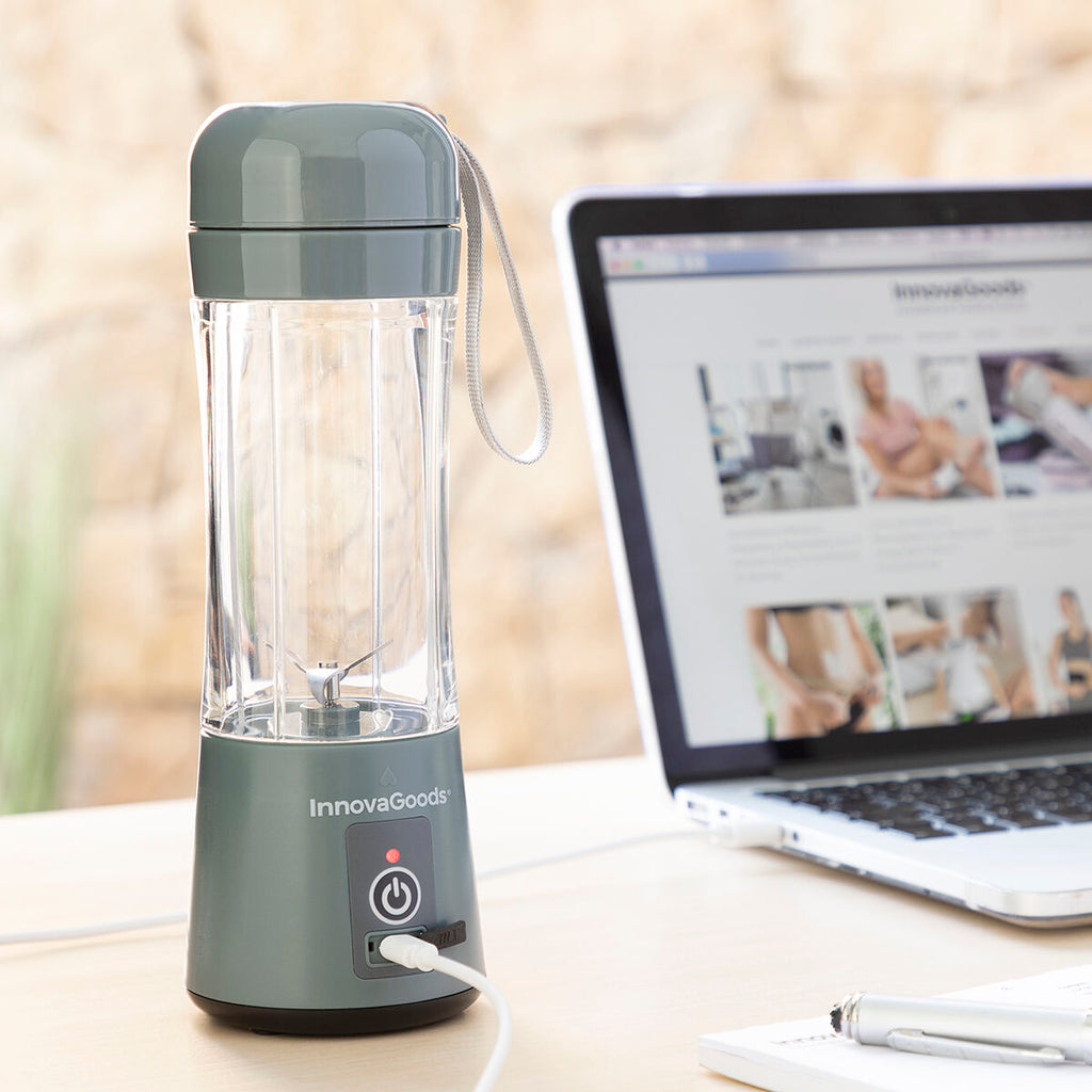 Innovagoods Wiederaufladbarer Tragbarer Standmixer Mit Becher Shakuit Innovagoods
