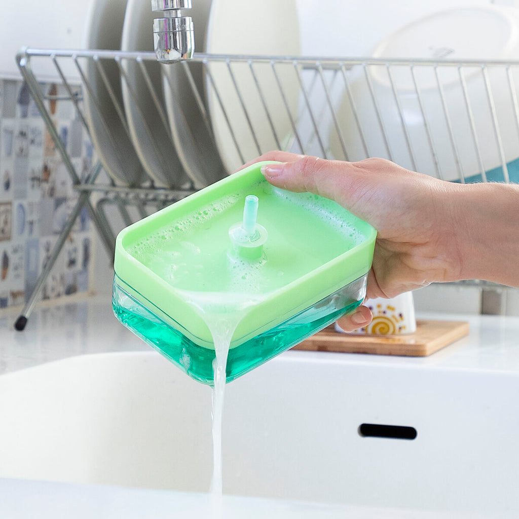 Innovagoods Seifenspender 2 In 1 Für Spülbecken Pushoap Innovagoods