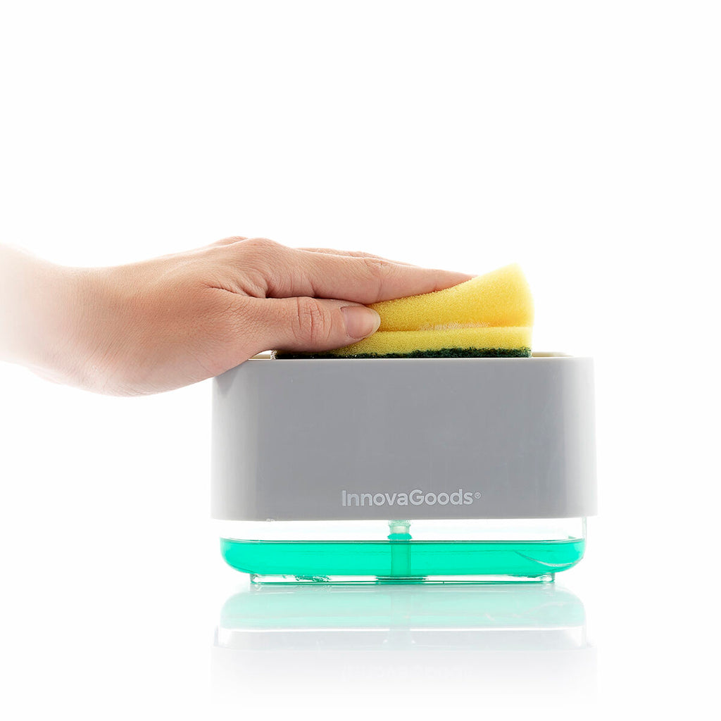Innovagoods Seifenspender 2 In 1 Für Spülbecken Pushoap Innovagoods