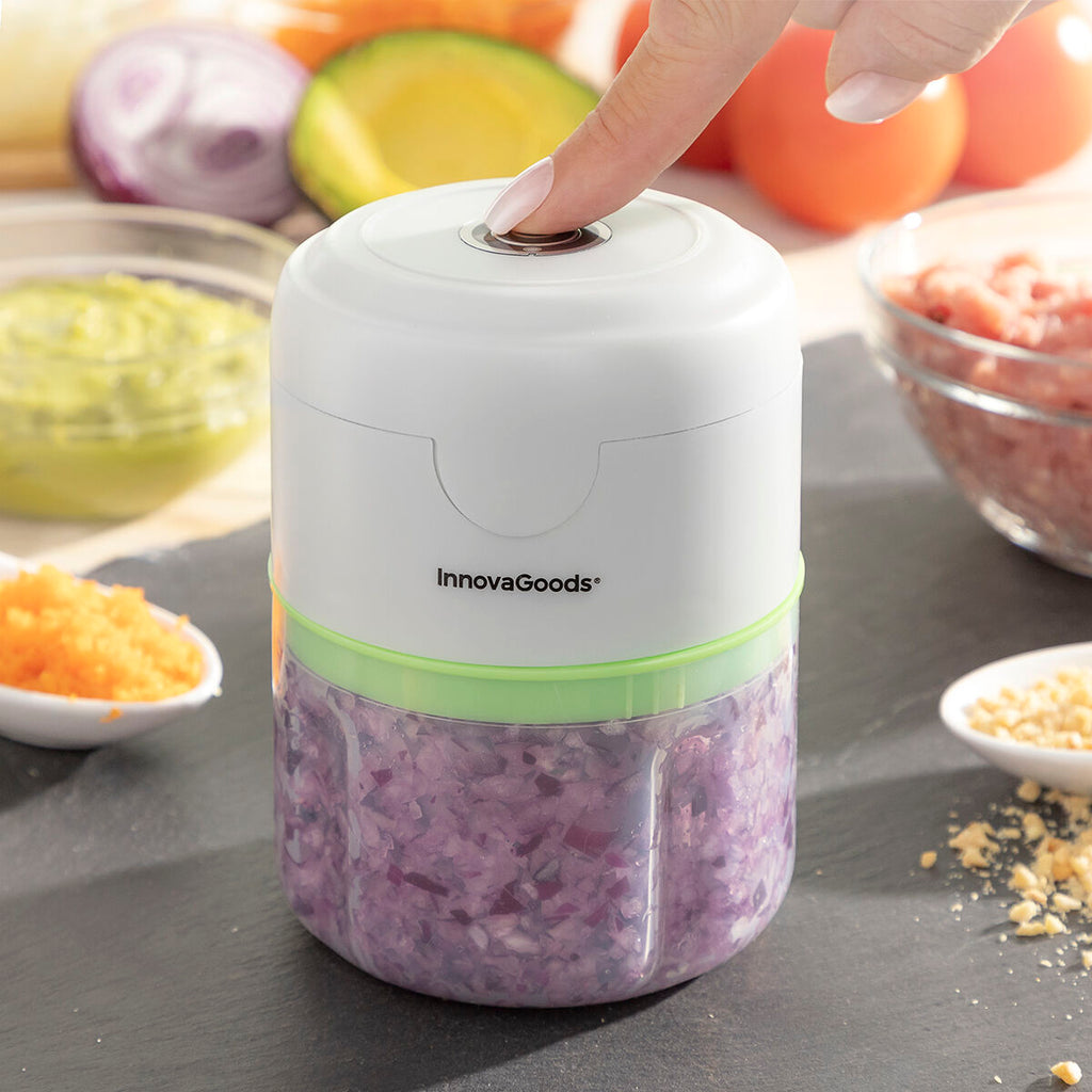 Innovagoods Tragbarer, Wiederaufladbarer Mini-Zerkleinerer Echoppie Innovagoods