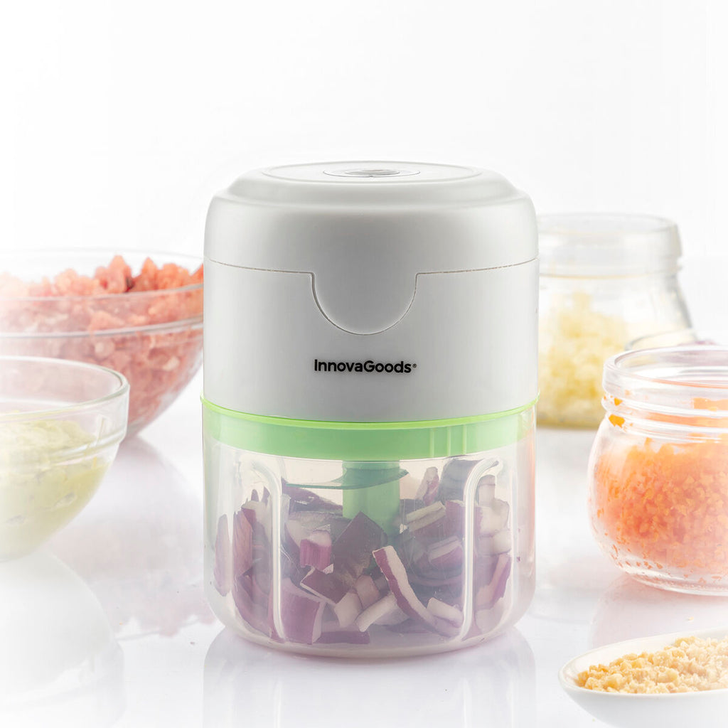 Innovagoods Tragbarer, Wiederaufladbarer Mini-Zerkleinerer Echoppie Innovagoods