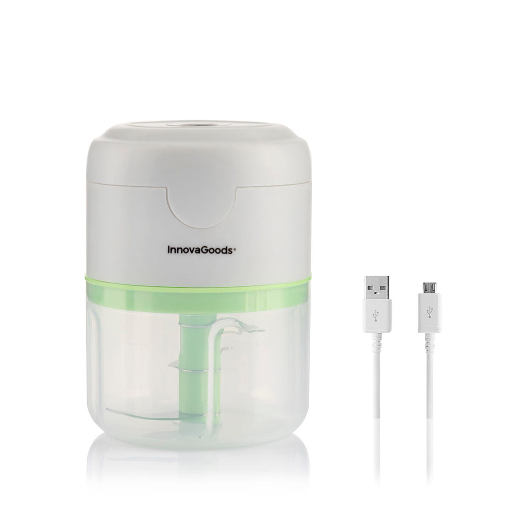 Innovagoods Tragbarer, Wiederaufladbarer Mini-Zerkleinerer Echoppie Innovagoods